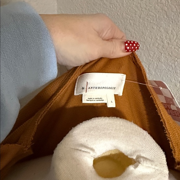 By Anthropologie Annette Top with Floral Bubble Sleeves - Picture 12 of 12